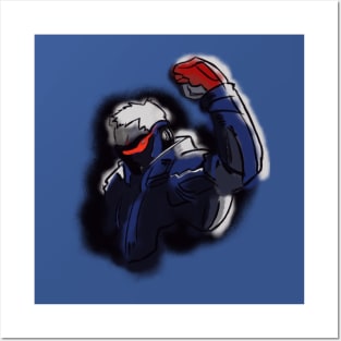 Soldier 76 Posters and Art